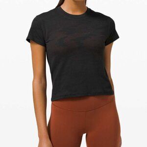 Lululemon Train to Be Short Sleeve Camo